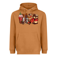 Meerkat hot chocolate coffee cups Heavyweight Hoodie - Zillion Design Studio