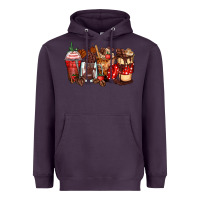 Plum hot chocolate coffee cups Heavyweight Hoodie - Zillion Design Studio