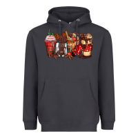 Smoke hot chocolate coffee cups Heavyweight Hoodie - Zillion Design Studio