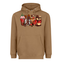 Toasted Coconut hot chocolate coffee cups Heavyweight Hoodie - Zillion Design Studio
