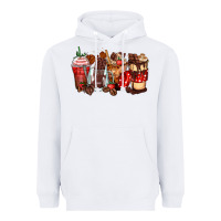 White hot chocolate coffee cups Heavyweight Hoodie - Zillion Design Studio