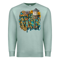 Seafoam small town proud Premium Sweatshirt - Zillion Design Studio