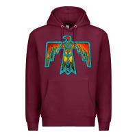 Burgundy thunderbird Premium Hoodie - JahusDesignShop