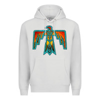Dove Grey thunderbird Premium Hoodie - JahusDesignShop