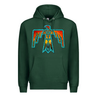 Sports Green thunderbird Premium Hoodie - JahusDesignShop