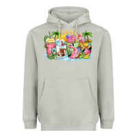 Moon Dust beach summer coffee cups Heavyweight Hoodie - Zillion Design Studio