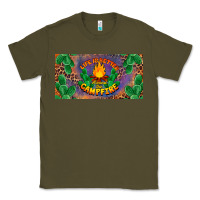 Army Green life is better around the campfire license plate Classic Tee - BarkalooDesign
