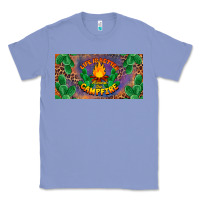 Colony Blue life is better around the campfire license plate Classic Tee - BarkalooDesign