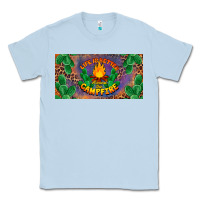 Dusty Blue life is better around the campfire license plate Classic Tee - BarkalooDesign