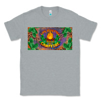 Heather Grey life is better around the campfire license plate Classic Tee - BarkalooDesign