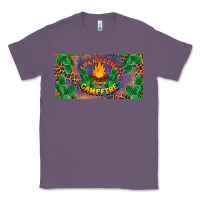 Lavender life is better around the campfire license plate Classic Tee - BarkalooDesign