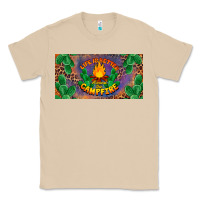 Mushroom life is better around the campfire license plate Classic Tee - BarkalooDesign