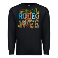 Black rodeo wife Premium Sweatshirt - Zillion Design Studio