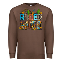 Chestnut rodeo wife Premium Sweatshirt - Zillion Design Studio
