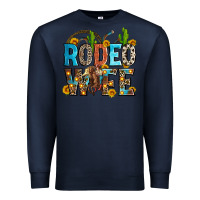 Navy rodeo wife Premium Sweatshirt - Zillion Design Studio