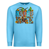 Ocean Blue rodeo wife Premium Sweatshirt - Zillion Design Studio
