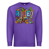 Purple rodeo wife Premium Sweatshirt - Zillion Design Studio
