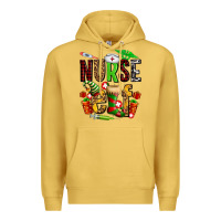 Antique Gold nurse elf Premium Hoodie - AdoDesignShop