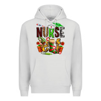 Dove Grey nurse elf Premium Hoodie - AdoDesignShop