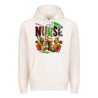 Pale Pink nurse elf Premium Hoodie - AdoDesignShop