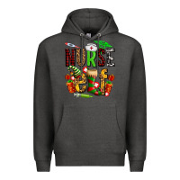 Charcoal Heather nurse elf Premium Hoodie - AdoDesignShop