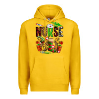 Lemon nurse elf Premium Hoodie - AdoDesignShop
