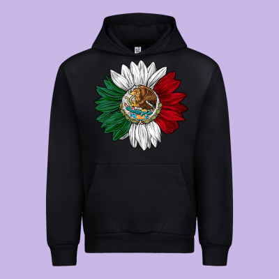 Mexico Sunflower Urban Hoodie Designed By Adodesignshop