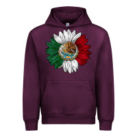 Mauve Wine mexico sunflower Urban Hoodie - AdoDesignShop