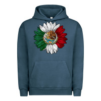 Pigment Midnight Navy mexico sunflower Urban Hoodie - AdoDesignShop