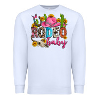 White rodeo baby Premium Sweatshirt - Zillion Design Studio