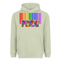 Matcha barcode pride Heavyweight Hoodie - texasbilliewilder