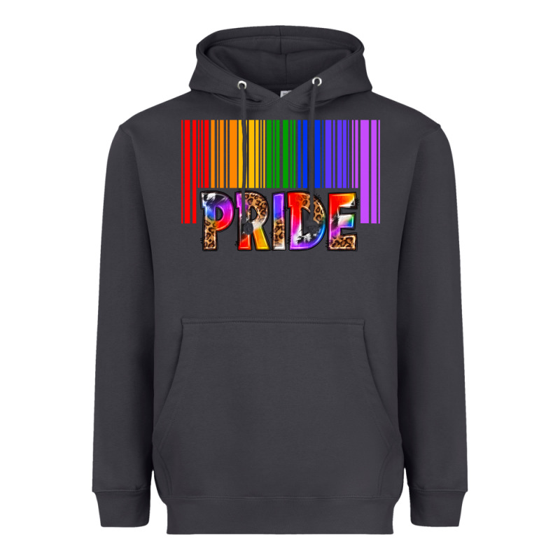 Barcode Pride Heavyweight Hoodie by texasbilliewilder | Teevron