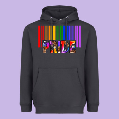 Heavyweight Hoodie barcode pride