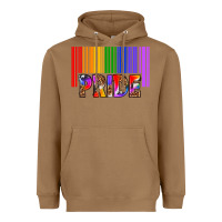 Toasted Coconut barcode pride Heavyweight Hoodie - texasbilliewilder