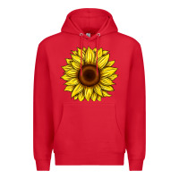 Red sunflower Premium Hoodie - Artiststas