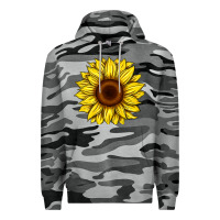 Slate Camo sunflower Premium Hoodie - Artiststas