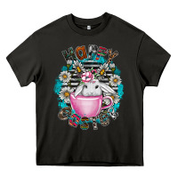Asphalt Happy Easter Heavy Core Tee - CowhideDigitalArt