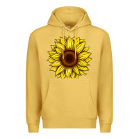 Antique Gold sunflower Premium Hoodie - Artiststas