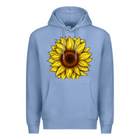 Colony Blue sunflower Premium Hoodie - Artiststas