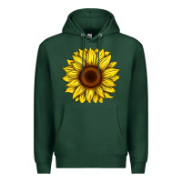Sports Green sunflower Premium Hoodie - Artiststas