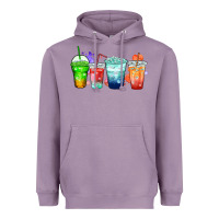 Lavender tea junkie coffee cups Heavyweight Hoodie - Zillion Design Studio