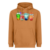 Meerkat tea junkie coffee cups Heavyweight Hoodie - Zillion Design Studio