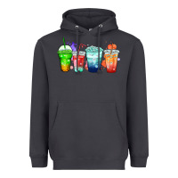 Smoke tea junkie coffee cups Heavyweight Hoodie - Zillion Design Studio