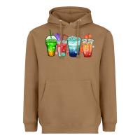 Toasted Coconut tea junkie coffee cups Heavyweight Hoodie - Zillion Design Studio