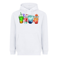 White tea junkie coffee cups Heavyweight Hoodie - Zillion Design Studio