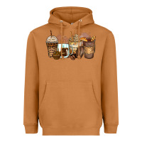 Meerkat leopard coffee cups Heavyweight Hoodie - Zillion Design Studio