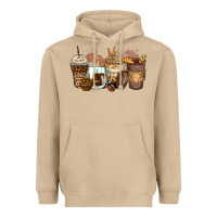 Mushroom leopard coffee cups Heavyweight Hoodie - Zillion Design Studio