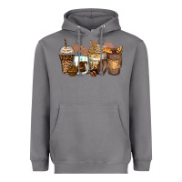 Storm leopard coffee cups Heavyweight Hoodie - Zillion Design Studio