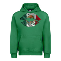 Emerald mexico lips Urban Hoodie - AdoDesignShop