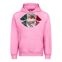 Fuchsia Pink mexico lips Urban Hoodie - AdoDesignShop